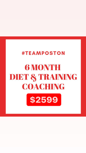 6 Month Diet Plan & Training Coaching